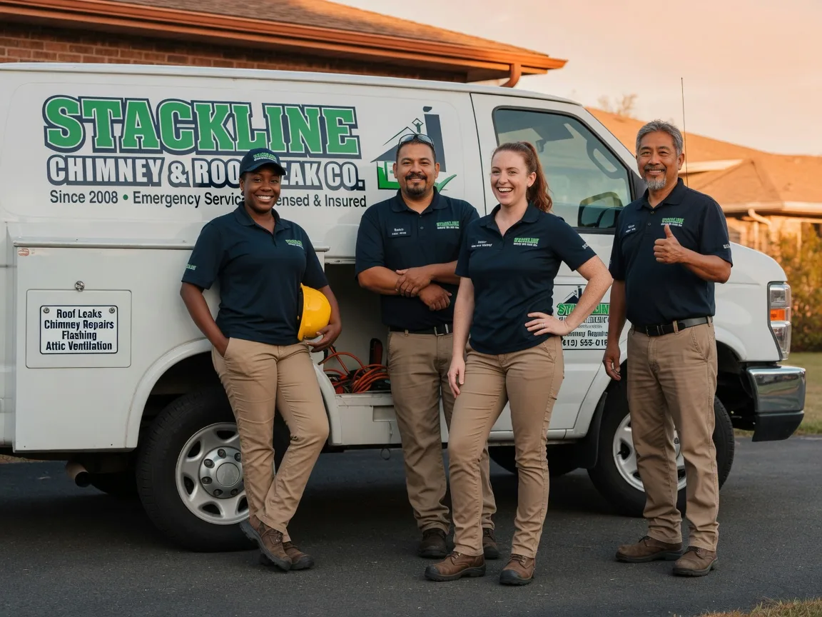 Chimney flashing repair company in Mebane, NC